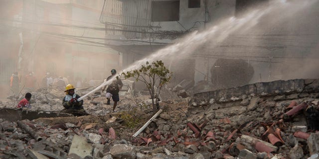 Firefighters on scene after explosion in Dominican Republic