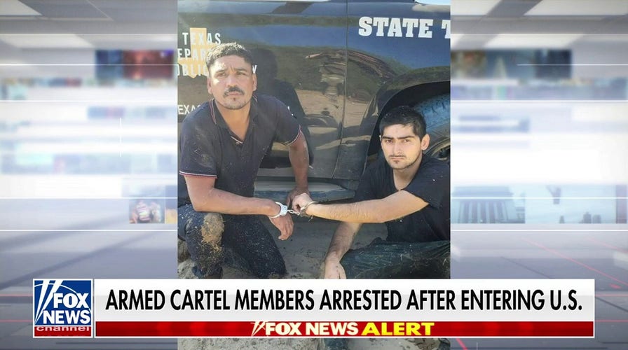Armed cartel members arrested after illegally entering US