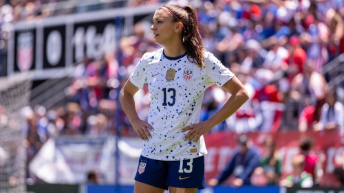 Alex Morgan and the USWNT are seeking their third consecutive Women's World Cup title. 