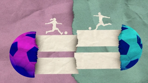 The gender pay gap continues to loom large over the Women's World Cup.