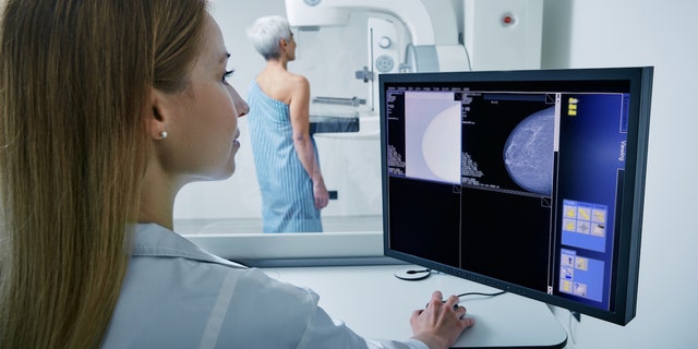 Mammogram radiology