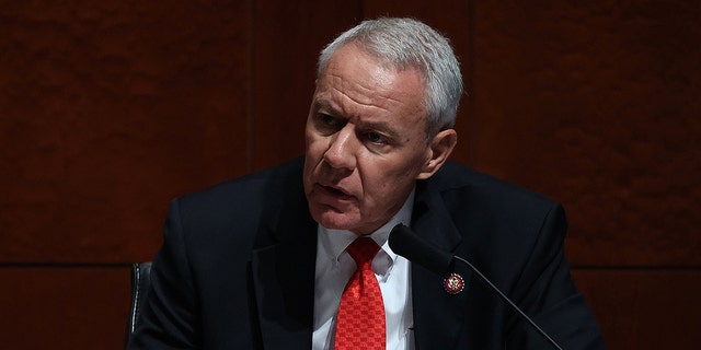 Ken Buck asks questions while Attorney General Bill Barr testifies to the House Judiciary Committee