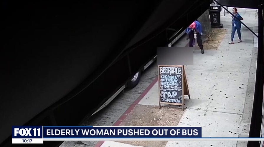 Los Angeles woman, 84, injured after being shoved off bus
