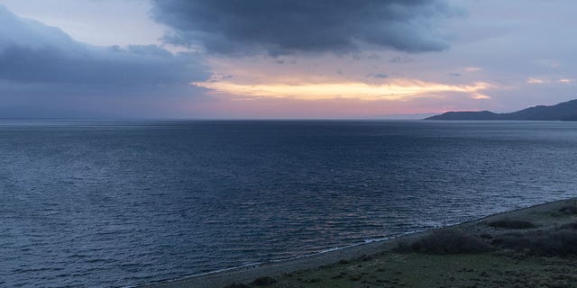 Greek coastline