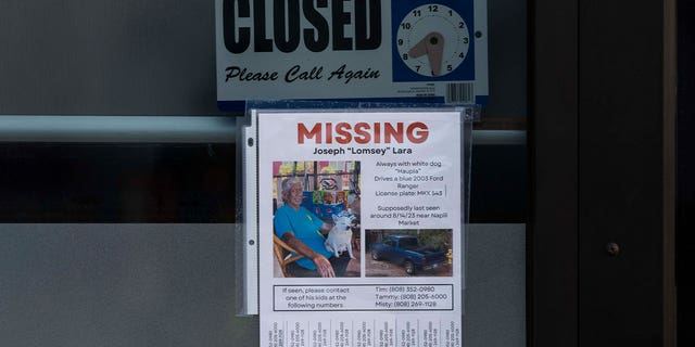 missing persons poster