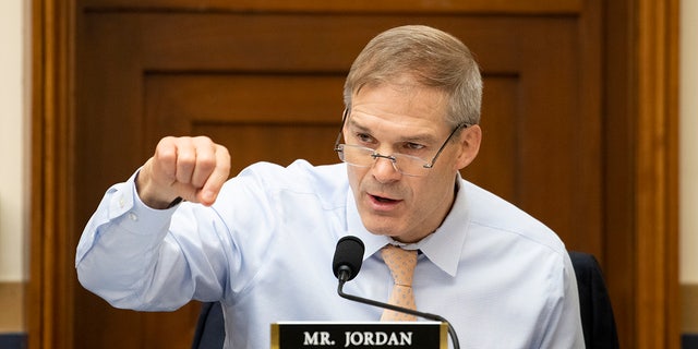 Jim Jordan speaks before House subcommittee