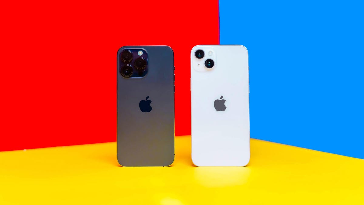 iPhone 14 Pro Max and iPhone Plus