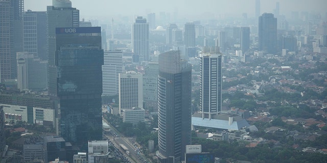 Haze over Jakarta