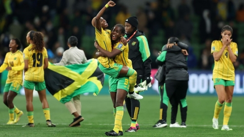 Jamaica's qualification sparked jubilant scenes of celebration.