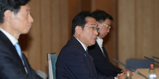 Japanese Prime Minister Fumio Kishida