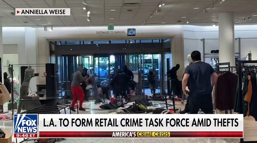 Los Angeles forming crime task force to address 'flash mob' robberies