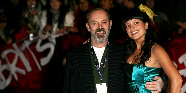Lily Allen and father