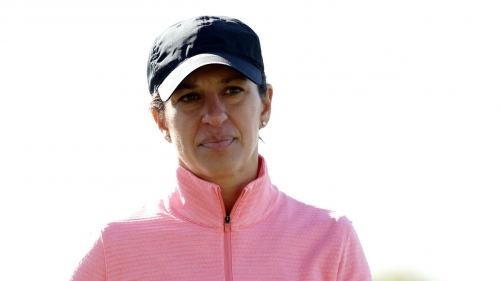 SCOTTSDALE, ARIZONA - FEBRUARY 08: Former professional soccer player Carli Lloyd looks on during the 2023 Annexus Pro-Am prior to the WM Phoenix Open at TPC Scottsdale on February 08, 2023 in Scottsdale, Arizona. (Photo by Maddie Meyer/Getty Images)