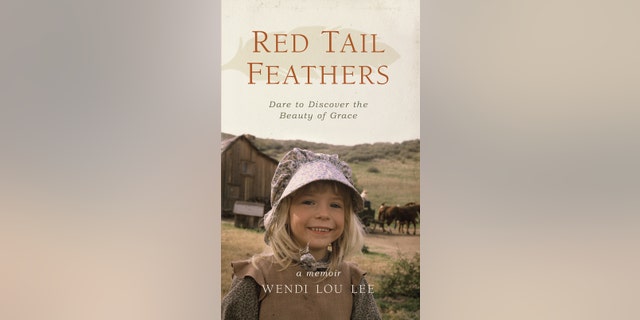 A book cover of Wendi Lou Lees memoir with a photo of her as a child from Little House