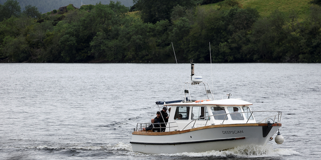 Boat on Loch Ness