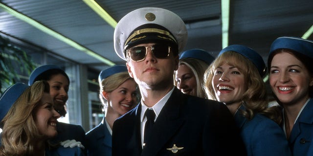 A photo of Leonardo DiCaprio in "Catch Me If You Can"