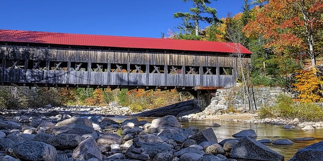 Covered bridge Albany New Hampshire