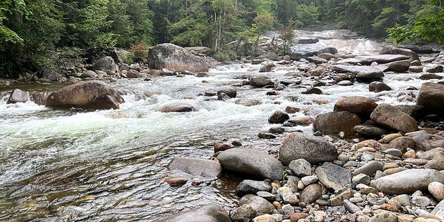 Franconia Falls in New Hampshire