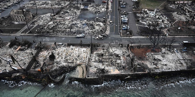 Hawaii Buildings destroyed