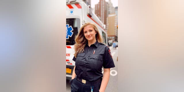 EMT Julia Fatum of Boiceville, NY