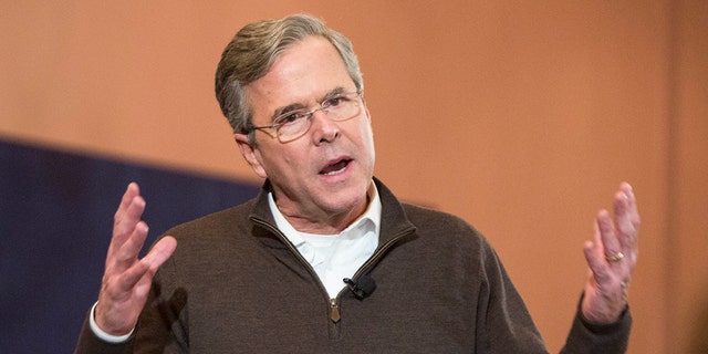 Jeb Bush in New Hampshire, 2016