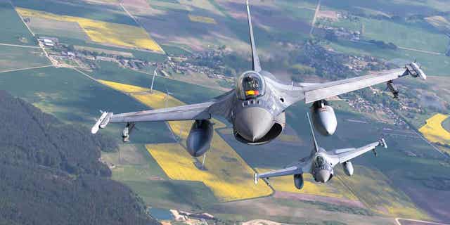 Romanian Air Force F- 16s