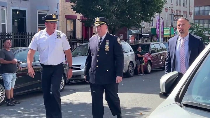 NYPD responds to the scene of a horrific hammer attack
