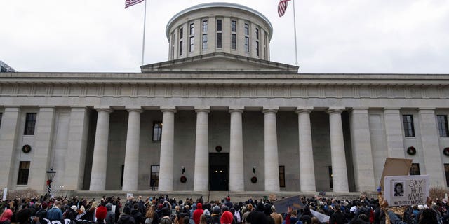 Protests at Ohio Statehouse