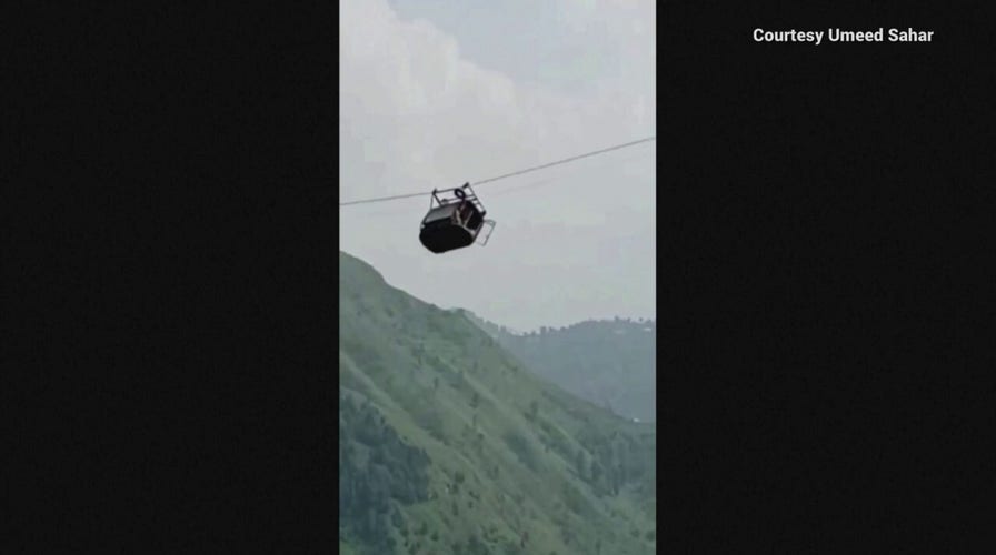 Pakistan children, teachers trapped after gondola becomes stuck