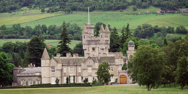 A scenic view of Balmoral Castle