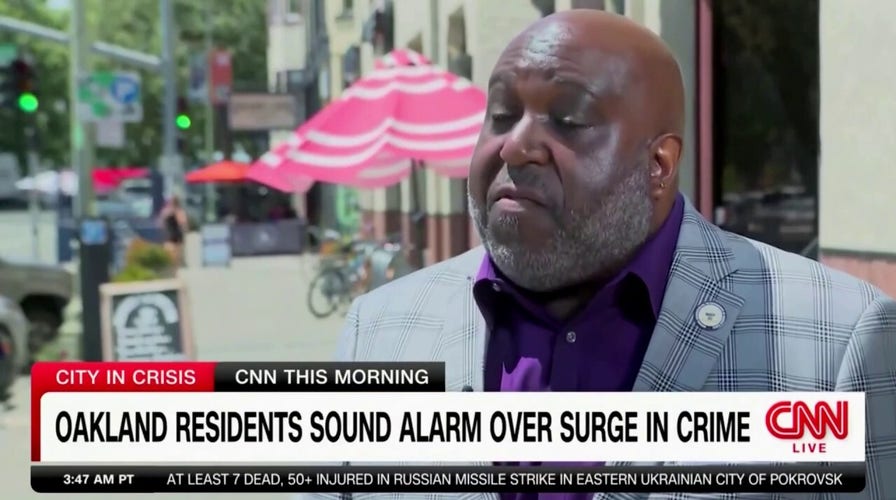 CNN covers massive crime surge in Oakland as families flee the city: 'Everyone seems to be a target'