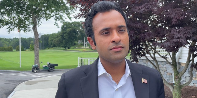 Vivek Ramaswamy isn’t sweating it out with the Fox News hosted first Republican presidential nomination debate just a week away