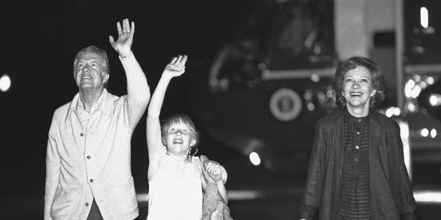 Jimmy, Rosalyn, daughter Amy