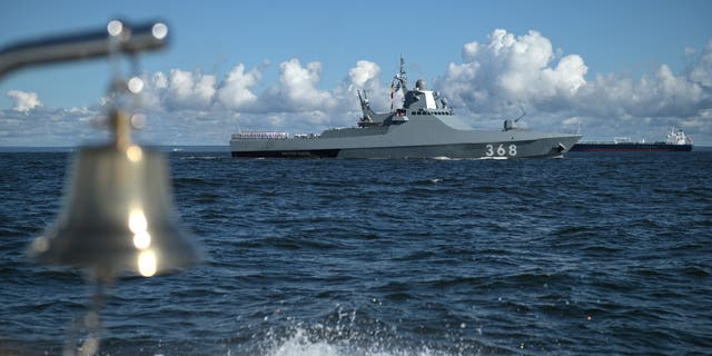 Russian warship