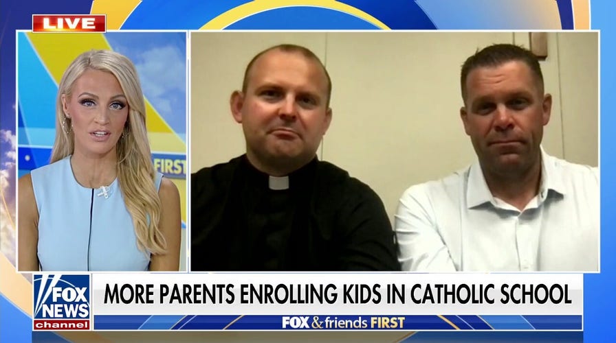 Parents enrolling kids in Catholic school in effort to combat left's 'woke' agenda