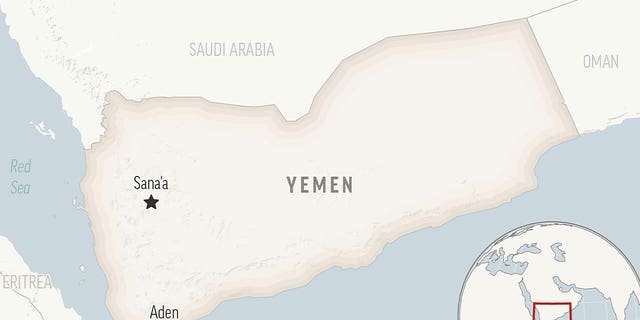 Yemen, Saudi Arabia map