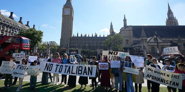 Anti-Taliban protest in London