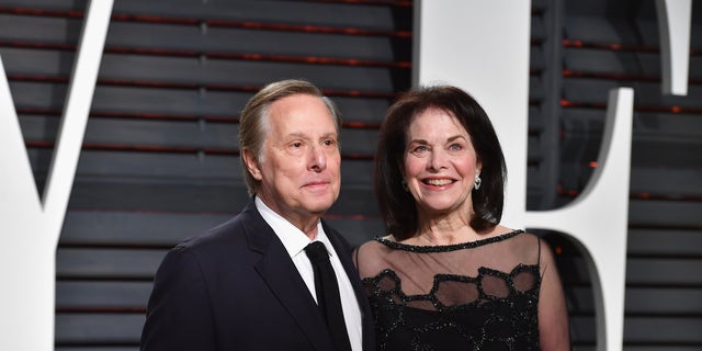 William Friedkin and Sherry Lansing pose together