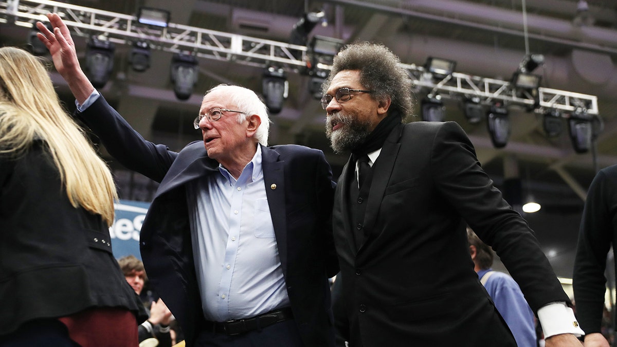 Cornel West, Bernie Sanders