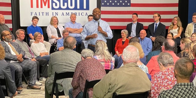 Tim Scott town hall in New Hampshire