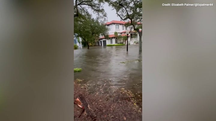 Hurricane Idalia slams Florida coast ahead of landfall 
