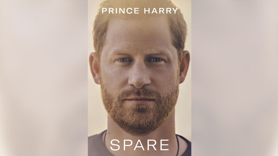 The cover of Prince Harry's memoir.
