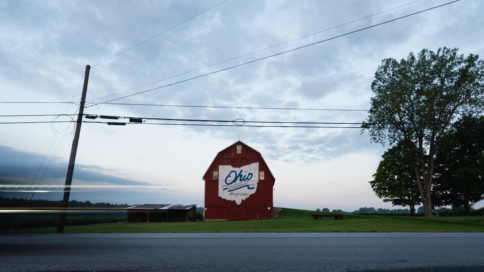 A photo of a barn in Ohio