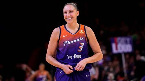 Diana Taurasi of the Phoenix Mercury during the second half of a WNBA basketball game against the Atlanta Dream in Phoenix on Thursday.