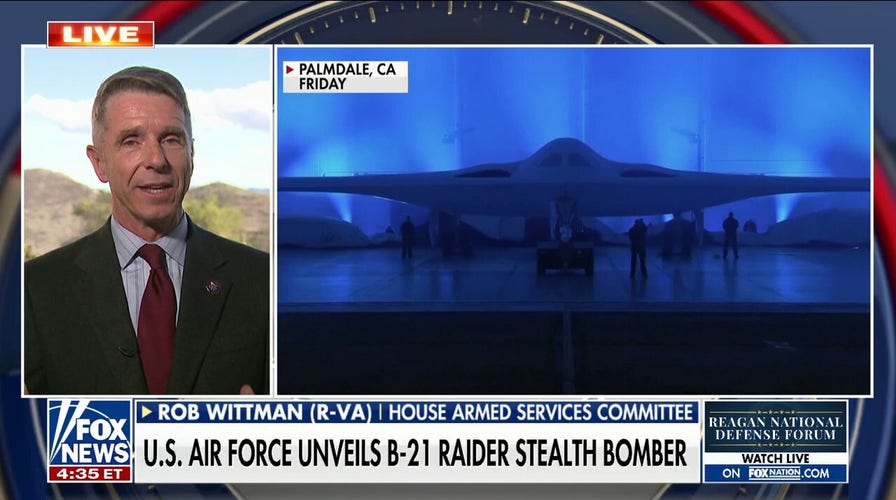 B-21 raider stealth bomber will deter China: Rob Wittman