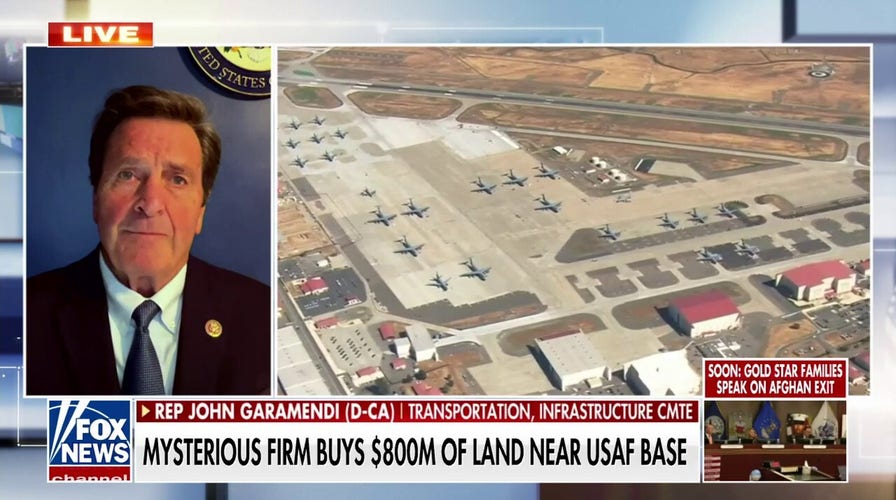 Land grab around US Air Force base may be linked to China, lawmakers fear