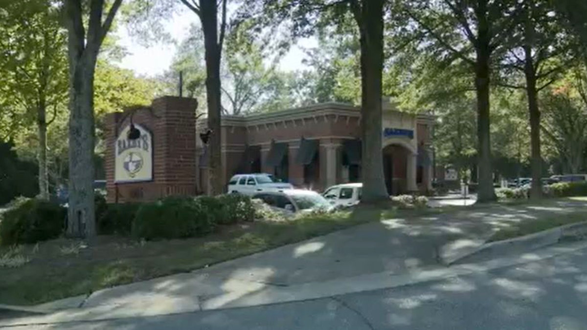 Zaxbys in Alpharetta, Georgia, where an attempted armed robbery took place