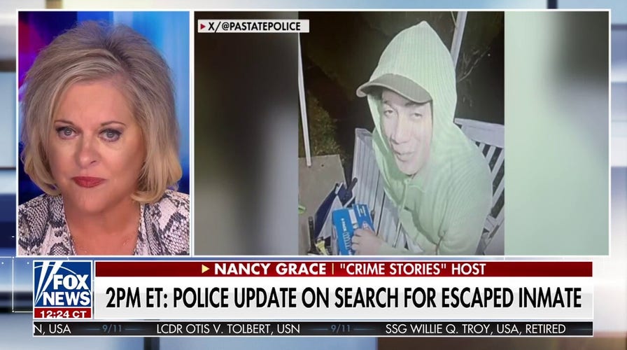 Nancy Grace on search for 'brazen' escaped inmate: 'Look at his track record'