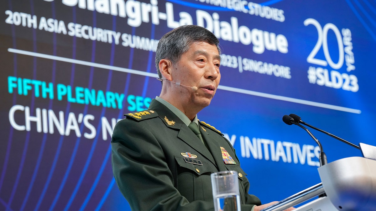 Chinese Defense Minister Li Shangfu