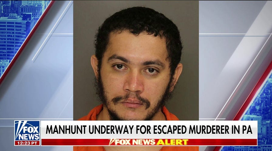 Manhunt underway for escaped murderer in Pennsylvania